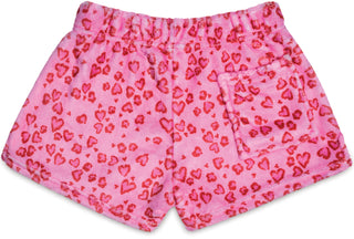 Iscream Lovely Leopard Plush Shorts, Iscream, Fleece Shorts, Gifts for Tween, Girls Sleep Shorts, iscream, Iscream Lovely Leopard, Iscream Plush Shorts, iscream shorts, Iscream Valentines, is