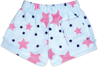 Iscream Shine Bright Plush Shorts, Iscream, cf-size-xsmall-4-6, cf-type-plush-shorts, cf-vendor-iscream, Fleece Shorts, Gifts for Tween, Girls Sleep Shorts, iscream, Iscream Plush Shorts, Isc