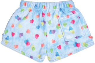 Iscream Playful Hearts Plush Shorts, Iscream, Fleece Shorts, Gifts for Tween, Girls Sleep Shorts, iscream, Iscream Plush Shorts, iscream shorts, Iscream Valentines, iscream-shop, Playful Hear