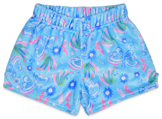 Iscream Butterfly Plush Shorts, Iscream, Butterfly, cf-size-xsmall-4-6, cf-type-plush-shorts, cf-vendor-iscream, EB Girls, Fleece Shorts, Gifts for Tween, Girls Sleep Shorts, iscream, Iscream