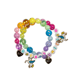 Great Pretenders Unicorns BFF Bracelet Set, Great Pretenders, BFF, BFF Bracelet, Bracelet, cf-type-bracelet, cf-vendor-great-pretenders, Creative Education, EB Girls, Great Pretenders, Great 