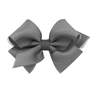 Extra Small Overlay Grosgrain Bow on Clippie (50+ Colors), Wee Ones, cf-size-aqua, cf-size-black, cf-size-blue, cf-size-blue-vapor, cf-size-carmandy, cf-size-coffee, cf-size-dark-navy, cf-siz