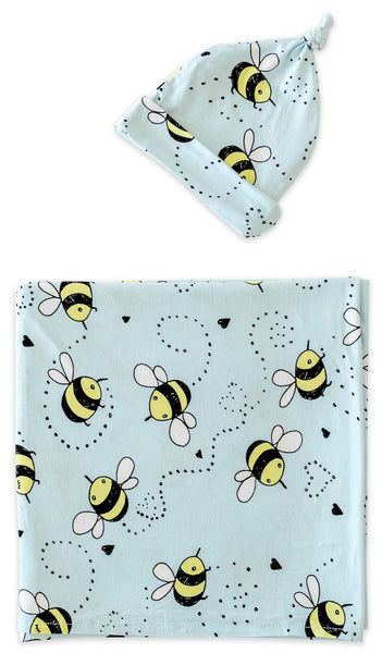 Little on sale sleepies teal bees