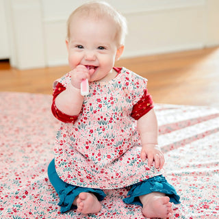 BapronBaby - Blushing Blooms Toddler Bapron, BapronBaby, Bapron Baby, BapronBaby, BapronBaby Blushing Blooms Toddler Bapron, Blushing Blooms, cf-type-bib, cf-vendor-bapronbaby, CM22, Easter B