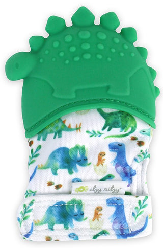 Itzy Ritzy Teething Mitt - Dinosaur, Itzy Ritzy, Cyber Monday, Dino, Dinosaur, Dinosaur Teether, Dinosaur Teething Mitt, Itzy Ritzy, Itzy Ritzy Dino, Itzy Ritzy Dinosaur, Itzy Ritzy Dinosaur 