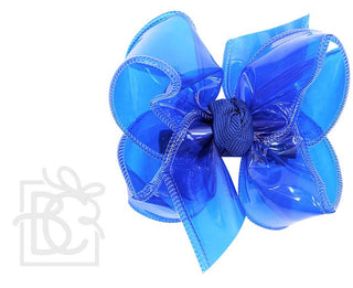 Medium Waterproof Double Knot Hair Bow on Clippie, Beyond Creations, Alligator Clip Hair Bow, Beyond Creations, Bow, cf-size-apple-green, cf-size-aquamarine, cf-size-black, cf-size-emerald, c