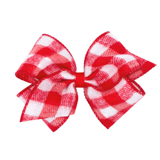 Mini King Holiday Plaid Bow on Clippie, Wee Ones, cf-type-hair-bow, cf-vendor-wee-ones, Mini King, Mini King Hair Bow, Mini King Holiday Plaid Bow on Clippie, Wee Ones, Wee Ones Hair Bow, Wee