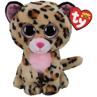 Ty Livvie the Leopard Beanie Boo - Small, Ty Inc, Beanie, Beanie Boo, Livvie the Leopard, Stuffed Animal, Ty, Ty Beanie Boo, Ty Inc, Ty Livvie, Ty Livvie the Leopard Beanie Boo, Ty Livvie the