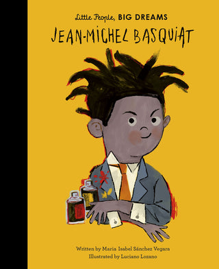 Little People, Big Dreams - Jean-Michel Basquiat, Quarto Books, Arizona, Big Dreams - Jean-Michel Basquiat, Board Book, Book, Books, Books for Children, Children's Book, Jean-Michel Basquiat,