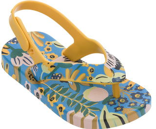 Mini Melissa Impanema Sandal - Yellow/Blue, Mini Melissa, cf-size-5, cf-type-sandal, cf-vendor-mini-melissa, Impanema Sandal, Melissa, mini melissa grendene, Mini Melissa Impanema, Mini Melis