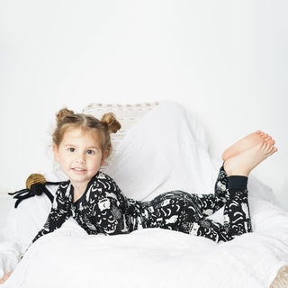 Hocus Pocus Halloween Bamboo Kids Pajama Set, Emerson and Friends, Bamboo, Bamboo Pajamas, cf-size-8-9y, cf-type-pajamas, cf-vendor-emerson-and-friends, CM22, Emerson & Friends Hocus Pocus, H