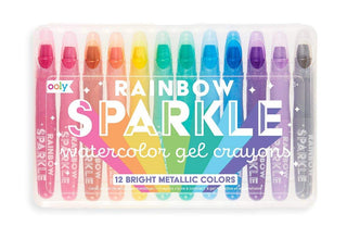 Ooly Rainbow Sparkle Gel Crayons, Ooly, Art Supplies, Camp Gift, Camp Gifts, ift, Ooly, Ooly Crayons, Ooly Rainbow Crayons, Ooly Rainbow Sparkle Gel Crayons, Rainbow Sparkle Gel Crayons, Scho