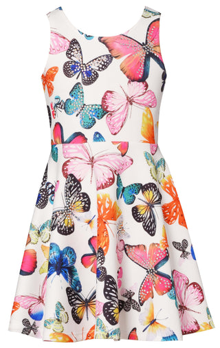 Hannah Banana Butterfly Sleeveless Skater Dress, Hannah Banana, Gbym, Hannah Banana, Hannah Banana Butterfly, Hannah Banana Butterfly Sleeveless Skater Dress, Hannah Banana Dress, Hannah Bana