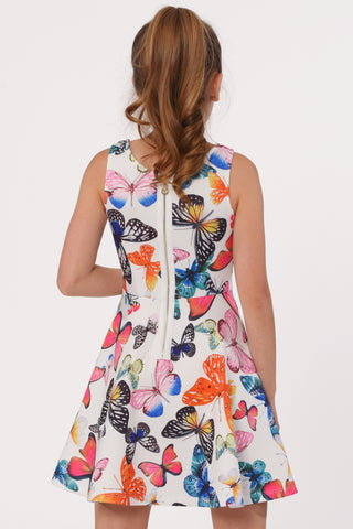 Hannah Banana Butterfly Sleeveless Skater Dress, Hannah Banana, Gbym, Hannah Banana, Hannah Banana Butterfly, Hannah Banana Butterfly Sleeveless Skater Dress, Hannah Banana Dress, Hannah Bana