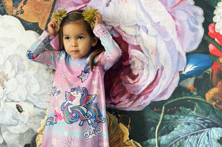 Baby Sara Unicorn A-Line Mesh L/S Dress, Baby Sara, Baby Sara, Baby Sara Dress, Baby Sara Unicorn A-Line Mesh L/S Dress, Baby Sara Unicorn A-Line Mesh Long Sleeve Dress, cf-size-2t, cf-type-d