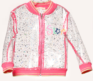 Baby Sara Star Clear Vinyl w/Pink Bomber Jacket, Hannah Banana, Baby Sara, Baby Sara Bomber Jacket, Baby Sara Jacket, Baby Sara Star Clear Vinyl w/Pink Bomber Jacket, Big Girl, Big Girl Cloth