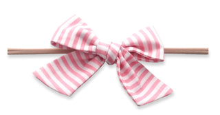 Baby Bling Bubblegum Stripe Big Cotton Bow Skinny Headband, Baby Bling, Baby Baby Bling Headbands, Baby bling, Baby Bling Bubblegum Stripe, Baby Bling Bubblegum Stripe Big Cotton Bow Skinny H