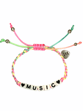 Friendship Bracelet - Music Pastel, Bead Me Silly, Bead Me Silly, Bead Me Silly Friendship Bracelet, Bead Me Silly Friendship Bracelet - Music, Bead Me Silly Friendship Bracelet - Music Paste