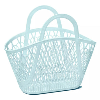 Sun Jellies Betty Basket - Blue, Sun Jellies, Betty Basket, Blue, cf-type-bag, cf-vendor-sun-jellies, Jelly Bag, Sun Jellies, Sun Jellies Bag, Sun Jellies Betty Basket, Sun Jellies Betty Bask