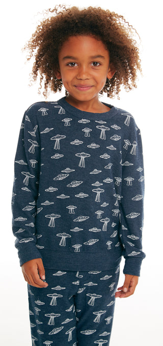 Chaser UFO Flight Cozy Knit Pullover, Chaser, Boys Clothing, Chaser, Chaser Kids, Chaser Kids Tee, Chaser TeeChaser, Chaser UFO Flight, Chaser UFO Flight Cozy Knit Pullover, Cyber Monday, Els