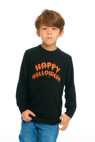 Chaser Happy Halloween Sweatshirt, Chaser, Boys Clothing, Boys Tee, cf-size-10, cf-size-12, cf-size-3, cf-size-4, cf-size-5, cf-size-6, cf-size-7, cf-type-tee, cf-vendor-chaser, Chaser, Chase