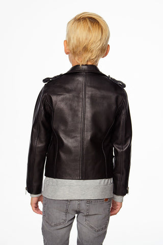 Chaser Kids Matte Vegan Leather Moto Jacket w/Zippers, Chaser, Chaser, Chaser Kids Matte Vegan Leather Moto Jacket, Chaser Kids Matte Vegan Leather Moto Jacket w/Zippers, Els PW 5060, Els PW 