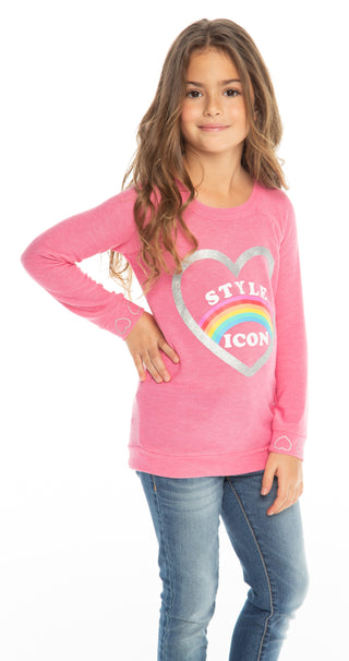 Chaser Style Icon Sweatshirt, Chaser, Chaser Glitter Heart, Chaser Heart Rainbow, Chaser Long Sleeve, Chaser Pullover, Chaser Style Icon, Chaser Style Icon Sweatshirt, Chaser Sweatshirt, Cybe