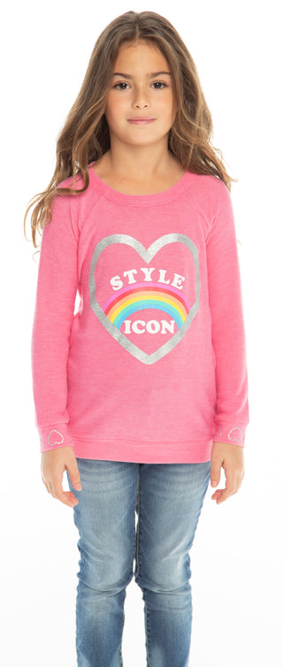 Chaser Style Icon Sweatshirt, Chaser, Chaser Glitter Heart, Chaser Heart Rainbow, Chaser Long Sleeve, Chaser Pullover, Chaser Style Icon, Chaser Style Icon Sweatshirt, Chaser Sweatshirt, Cybe