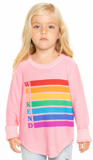 Chaser Weekend Cozy Knit Pullover, Chaser, cf-size-5, cf-type-pullover, cf-vendor-chaser, Chaser, Chaser Brand, Chaser Kids, Chaser L/S Tee, Chaser Rainbow, Chaser Rainbow Weekend, Chaser Rai