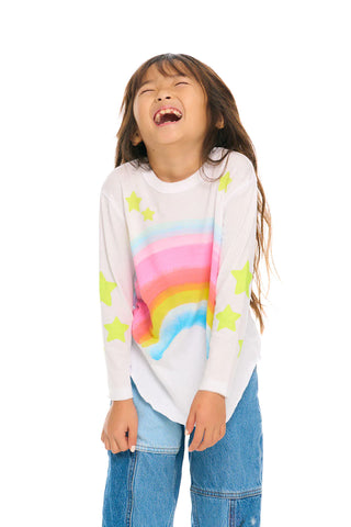 Chaser Rainbow Day L/S Tee, Chaser, Chaser, Chaser Kids, Chaser S/S Tee, Chaser Short Sleeve Tee, JAN23, Rainbow, Rainbow Day, Rainbows, S/S Tee, Short Sleeve Tee, Tee, Shirts & Tops - Basica