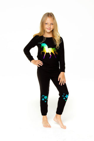 Chaser Unicorn Star Knit Raglan Pullover, Chaser, Chaser, Chaser Kids, Chaser Pullover, Chaser Rainbow Unicorn, Chaser Star, Chaser Unicorn, Chaser Unicorn Star, Chaser Unicorn Star Knit Ragl