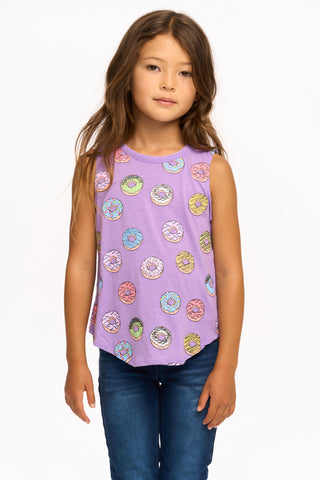 Chaser Donut Bliss Tank, Chaser, Chaser, Chaser Kids, Chaser Tank, Chaser Tank Top, Donut, Donut Bliss, Donuts, Top - Basically Bows & Bowties