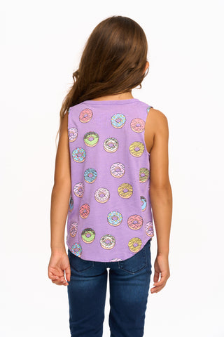 Chaser Donut Bliss Tank, Chaser, Chaser, Chaser Kids, Chaser Tank, Chaser Tank Top, Donut, Donut Bliss, Donuts, Top - Basically Bows & Bowties