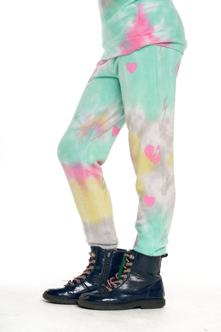 Chaser Lakeside Tie Dye Bolt Heart Sweatpants, Chaser, cf-size-12, cf-size-6, cf-size-8, cf-type-sweatpants, cf-vendor-chaser, Chaser, Chaser Cozy Sweatpants, Chaser Sweatpants, Chaser Tie Dy