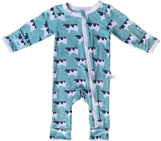 Kozi & Co Cows Coverall with Zipper, Kozi & co, CM22, Kozi, Kozi & Co, Kozi & Co Country, Kozi & Co Country Collection, Kozi & Co Coverall with Zipper, Kozi & Co Cows, Kozi & Co Cows Coverall