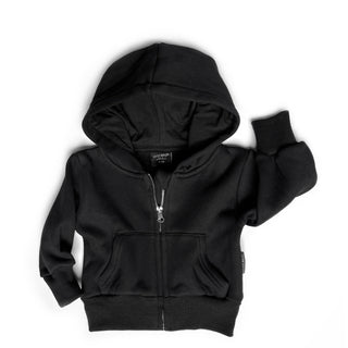 Little Bipsy Classic Zip Hoodie - Black, Little Bipsy Collection, cf-size-0-3-months, cf-size-18-24-months, cf-size-9-10y, cf-type-coats-&-jackets, cf-vendor-little-bipsy-collection, CM22, Ja