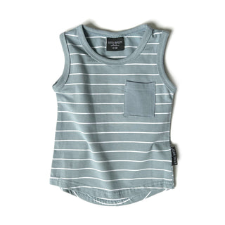 Little Bipsy Stripe Pocket Tank - Waves, Little Bipsy Collection, cf-size-3-6-months, cf-type-tank, cf-vendor-little-bipsy-collection, CM22, JAN23, LBSS22, Little Bipsy, Little Bipsy Pocket T