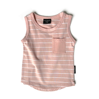 Little Bipsy Stripe Pocket Tank - Sun Kissed, Little Bipsy Collection, cf-size-12-18-months, cf-size-18-24-months, cf-type-tank, cf-vendor-little-bipsy-collection, CM22, JAN23, LBSS22, Little