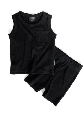 Little Bipsy Ribbed Tank - New Black, Little Bipsy Collection, cf-size-18-24-months, cf-size-3t-4t, cf-size-4t-5t, cf-size-5t-6t, cf-size-6-12-months, cf-type-tank, cf-vendor-little-bipsy-col