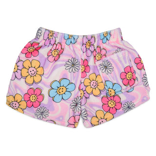 Iscream Crazy Daisies Plush Shorts, Iscream, Crazy Daisies, Fleece Shorts, Gifts for Tween, Girls Sleep Shorts, iscream, Iscream Crazy Daisies, Iscream Plush Shorts, iscream shorts, Iscream T