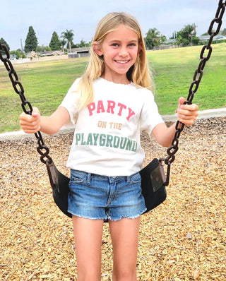 Brokedown Clothing Kid's Party On The Playground Tee, Brokedown Clothing, Back to School, Brokedown Clothing, Brokedown Clothing Back To School, cf-size-2t, cf-type-shirts-&-tops, cf-vendor-b