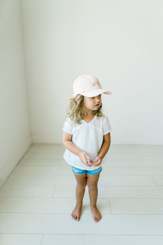 Cash & Co Blushing Rainbow Hat, Cash & Co, Cash & Co Blushing Rainbow Hat, Cash & Co Hat, Cash & co., Cash & Company Blushing Rainbow Hat, Cash and Company, Girls Hat, Hat, Hat for Girls, Hat