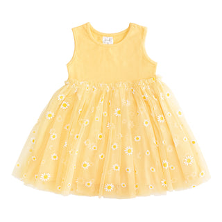 Sweet Wink Yellow Daisy Tank Tutu Dress, Sweet Wink, cf-size-2t, cf-type-dress, cf-vendor-sweet-wink, Easter, Easter Basket, Easter Skirt, EB Girls, Sweet Wink, Sweet Wink Daisy, Sweet Wink E