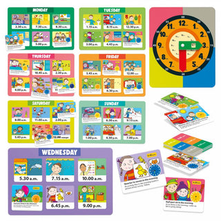 Headu What Time Is It, Headu, cf-type-games, cf-vendor-headu, EB Baby, EB Boy, EB Boys, EB Girls, Game, Headu, Montessori, Montessori Learning, What Time Is It, Games - Basically Bows & Bowti