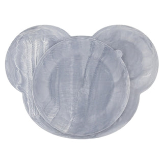 Kushies Siliplate - Marble Grey Bear, Kushies Baby, Feeding, Kushies, Kushies Siliplate, Kushies Siliplate - Marble Grey Bear, Kushies Suction plate, Suction Plate, Plate - Basically Bows & B