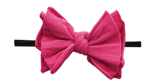 Baby Bling Hot Pink / Black FAB-BOW-LOUS Skinny Headband, Baby Bling, Baby Bling, Baby Bling Black Band FAB-BOW-LOUS Skinny Headband, Baby Bling Bows, Baby bling FAB, Baby Bling FAB-BOW-LOUS,