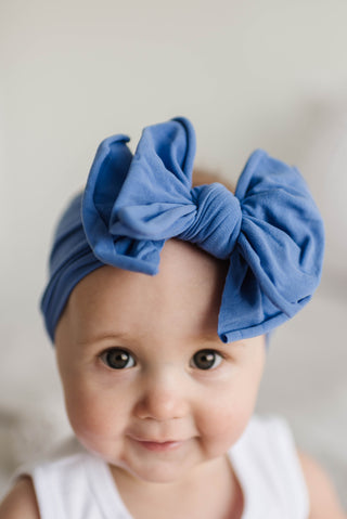 Baby Bling FAB Headband - Blueberry, Baby Bling, Baby bling, Baby Bling Blueberry, Baby Bling Blueberry FAB-BOW-LOUS, Baby Bling Bows, Baby Bling FAB, Baby Bling Fabbowlous, Baby Bling Headba