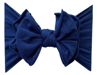 Baby Bling FAB Headband - Navy, Baby Bling, Baby Bling, Baby Bling Bows, Baby Bling FAB, Baby Bling Fabbowlous, Baby Bling Navy, Baby Bling Navy FAB-BOW-LOUS, Baby Bling Solid FAB, Baby Bling