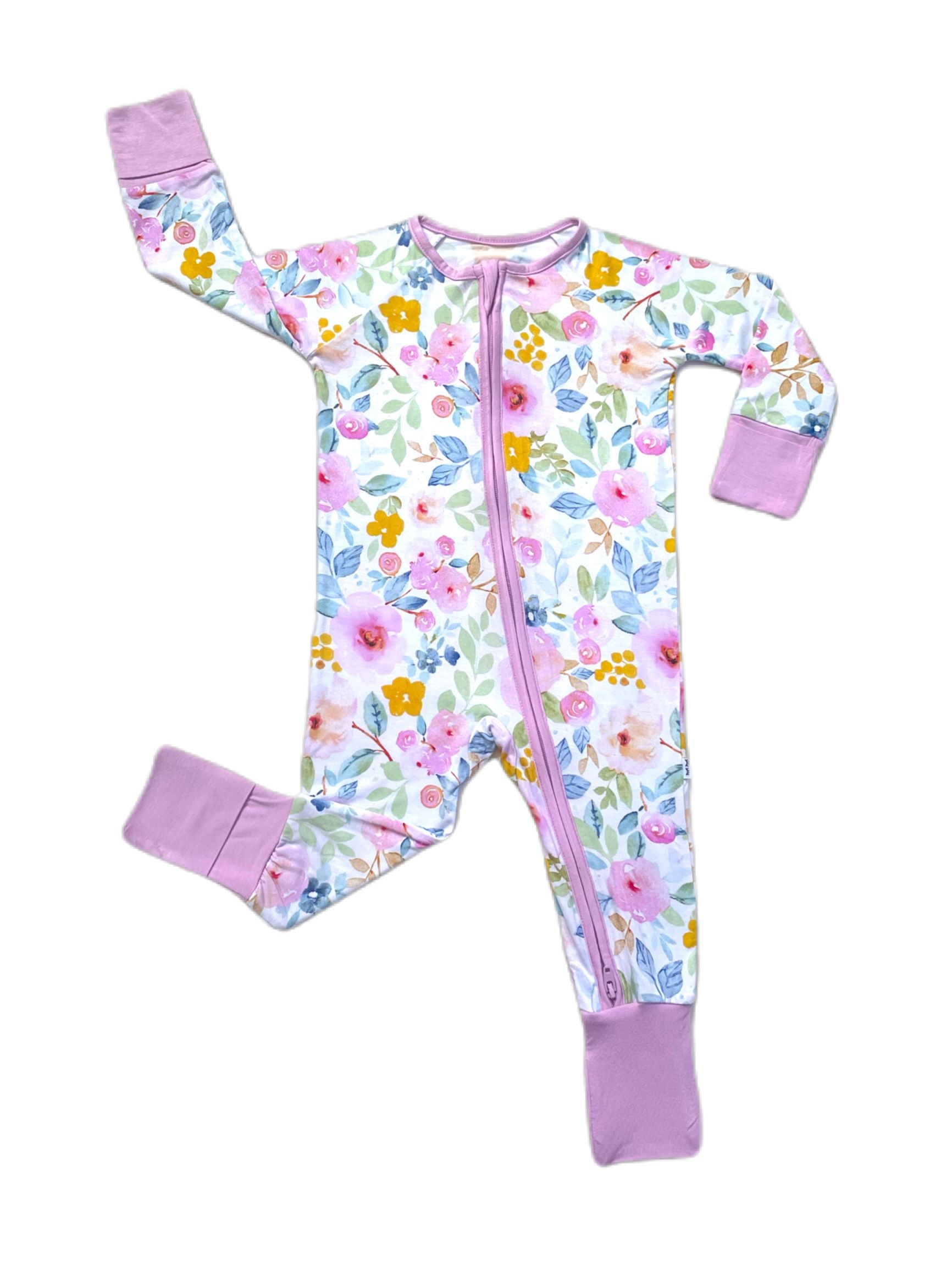 Factory Little Sleepies Wildflower Zippy