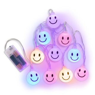 Iscream Happy Face String Lights, Iscream, cf-type-room-decor, cf-vendor-iscream, Gifts for Tweens, Happy Face, Happy Face String Lights, iScream, Iscream String Lights, iscream-shop, Light, 